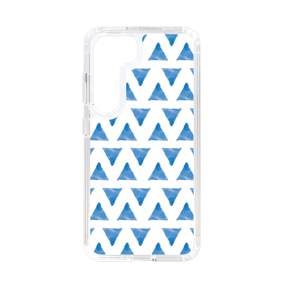 Slim Protection Case［ Original - Favorite Color Triangle - Blue ］