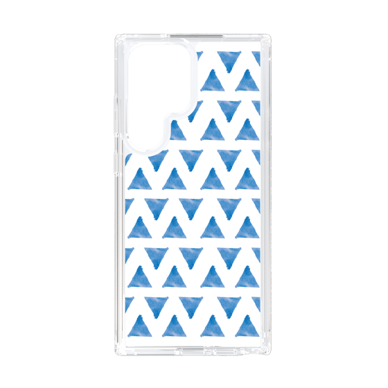 Slim Protection Case［ Original - Favorite Color Triangle - Blue ］