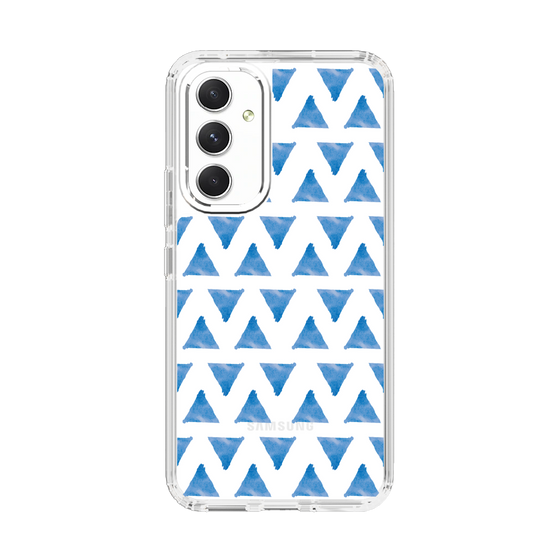 Slim Protection Case［ Original - Favorite Color Triangle - Blue ］