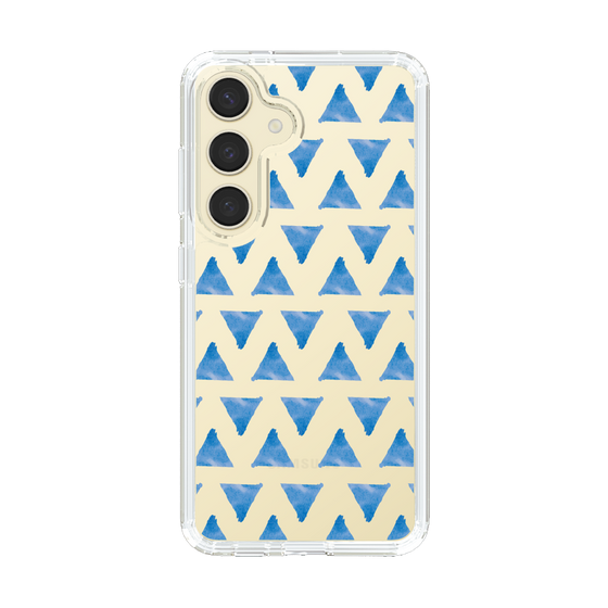 Slim Protection Case［ Original - Favorite Color Triangle - Blue ］
