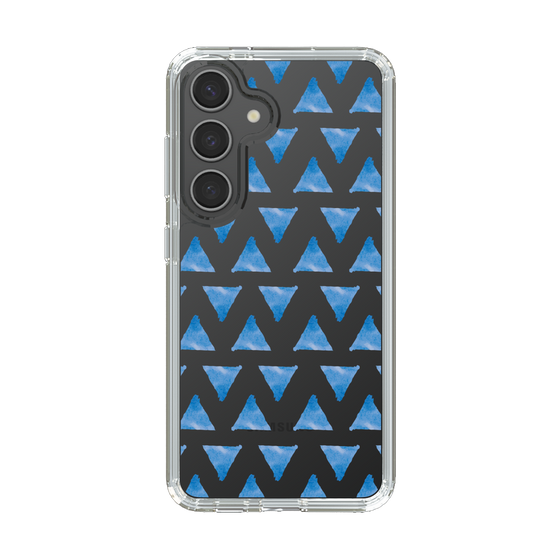 Slim Protection Case［ Original - Favorite Color Triangle - Blue ］