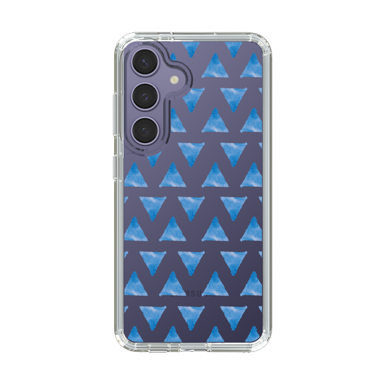 Slim Protection Case［ Original - Favorite Color Triangle - Blue ］