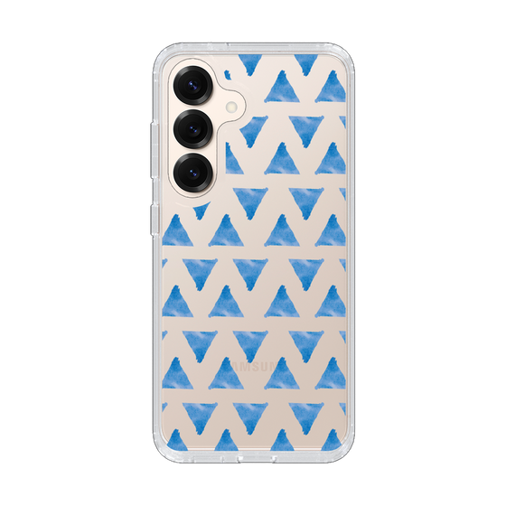 Slim Protection Case［ Original - Favorite Color Triangle - Blue ］