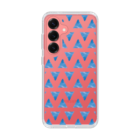 Slim Protection Case［ Original - Favorite Color Triangle - Blue ］