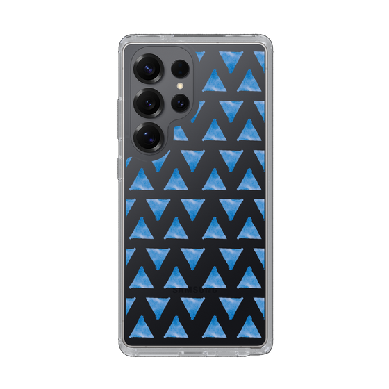 Slim Protection Case［ Original - Favorite Color Triangle - Blue ］