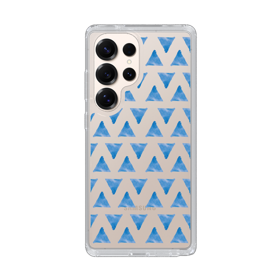 Slim Protection Case［ Original - Favorite Color Triangle - Blue ］
