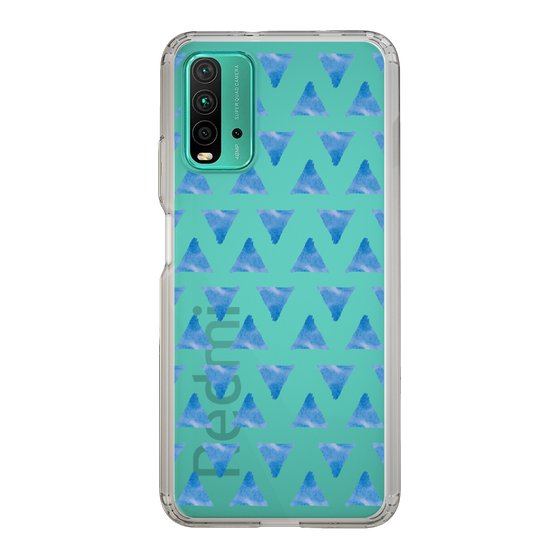 Slim Protection Case［ Original - Favorite Color Triangle - Blue ］