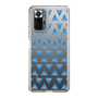 Slim Protection Case［ Original - Favorite Color Triangle - Blue ］