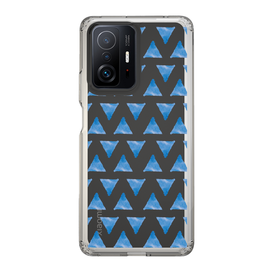 Slim Protection Case［ Original - Favorite Color Triangle - Blue ］