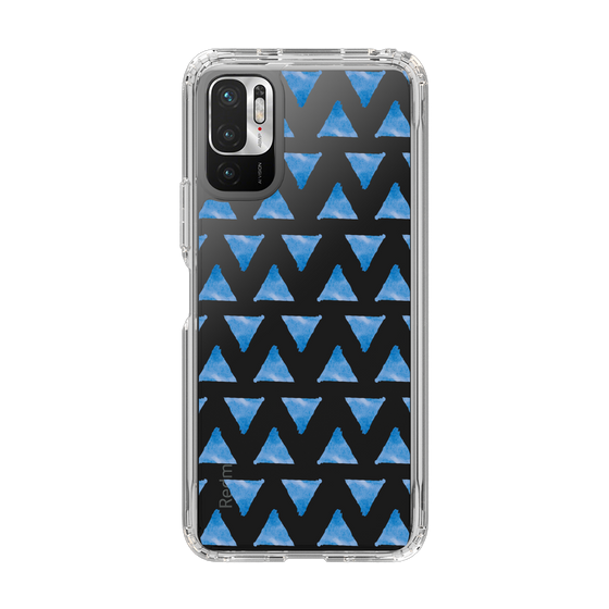 Slim Protection Case［ Original - Favorite Color Triangle - Blue ］