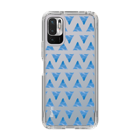 Slim Protection Case［ Original - Favorite Color Triangle - Blue ］