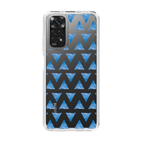 Slim Protection Case［ Original - Favorite Color Triangle - Blue ］