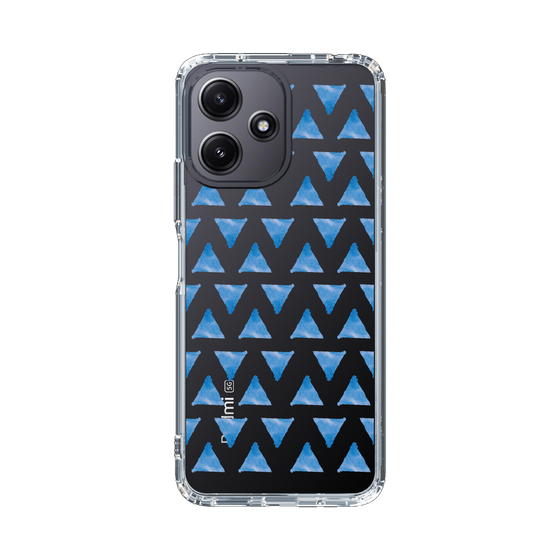 Slim Protection Case［ Original - Favorite Color Triangle - Blue ］