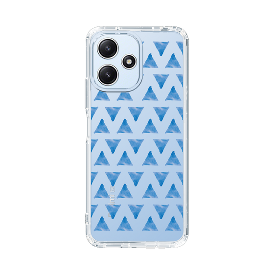 Slim Protection Case［ Original - Favorite Color Triangle - Blue ］