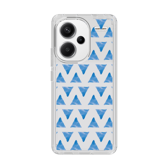 Slim Protection Case［ Original - Favorite Color Triangle - Blue ］