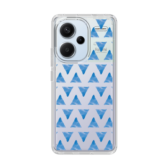 Slim Protection Case［ Original - Favorite Color Triangle - Blue ］