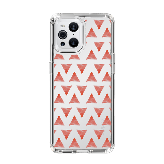 Slim Protection Case［ Original - Favorite Color Triangle - Red ］