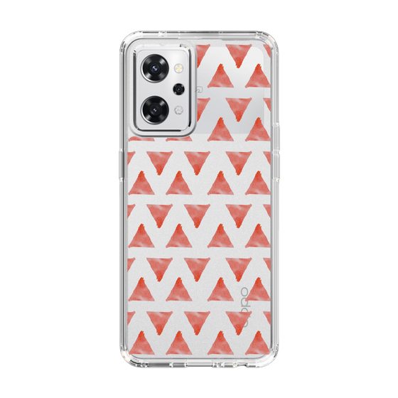 Slim Protection Case［ オリジナル - 推し色三角 - レッド ］