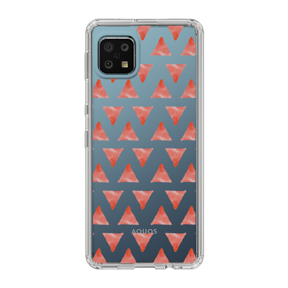 Slim Protection Case［ Original - Favorite Color Triangle - Red ］