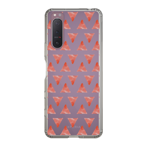 Slim Protection Case［ Original - Favorite Color Triangle - Red ］