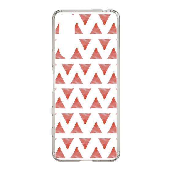Slim Protection Case［ Original - Favorite Color Triangle - Red ］