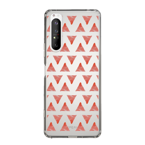 Slim Protection Case［ Original - Favorite Color Triangle - Red ］