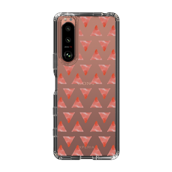 Slim Protection Case［ Original - Favorite Color Triangle - Red ］