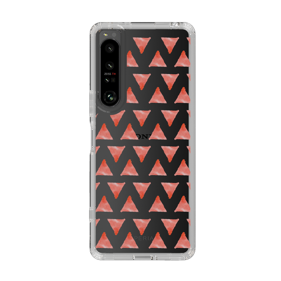 Slim Protection Case［ Original - Favorite Color Triangle - Red ］