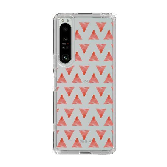 Slim Protection Case［ Original - Favorite Color Triangle - Red ］