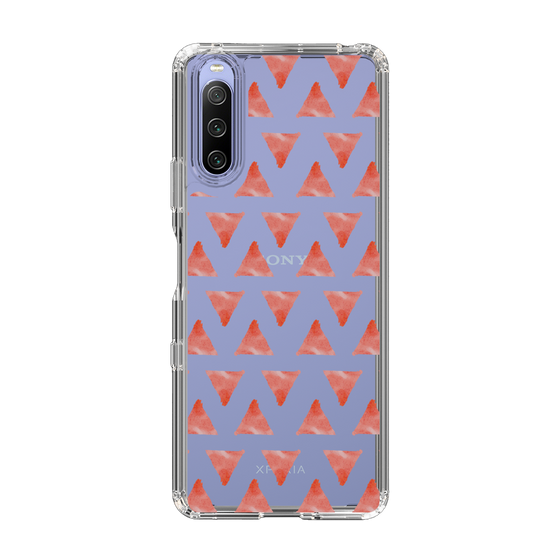 Slim Protection Case［ Original - Favorite Color Triangle - Red ］