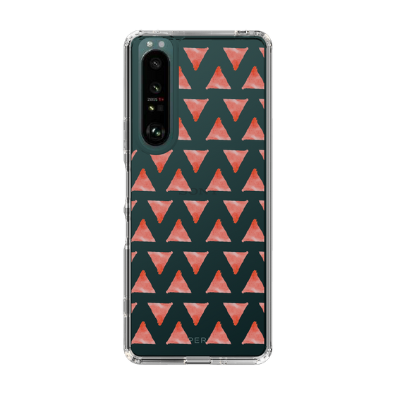 Slim Protection Case［ Original - Favorite Color Triangle - Red ］