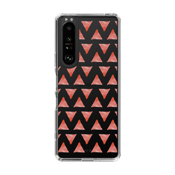 Slim Protection Case［ Original - Favorite Color Triangle - Red ］