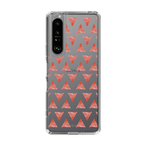 Slim Protection Case［ Original - Favorite Color Triangle - Red ］
