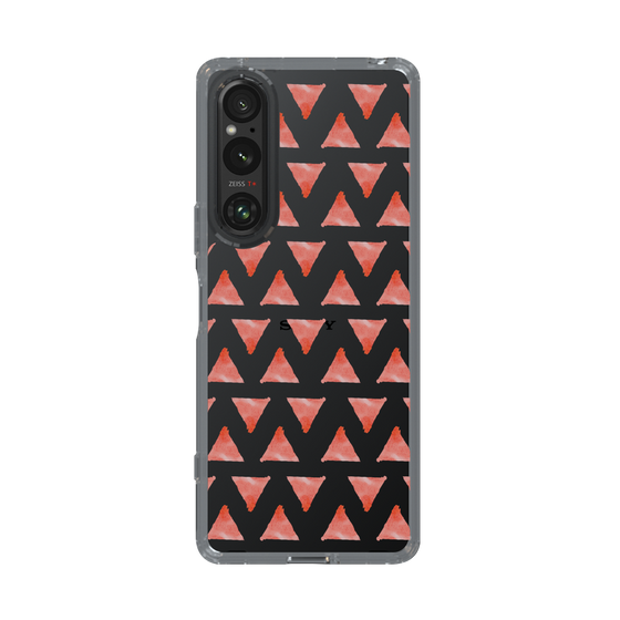 Slim Protection Case［ Original - Favorite Color Triangle - Red ］