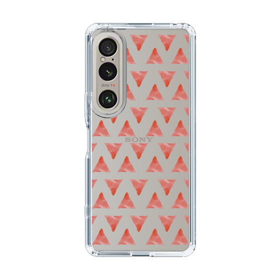 Slim Protection Case［ Original - Favorite Color Triangle - Red ］
