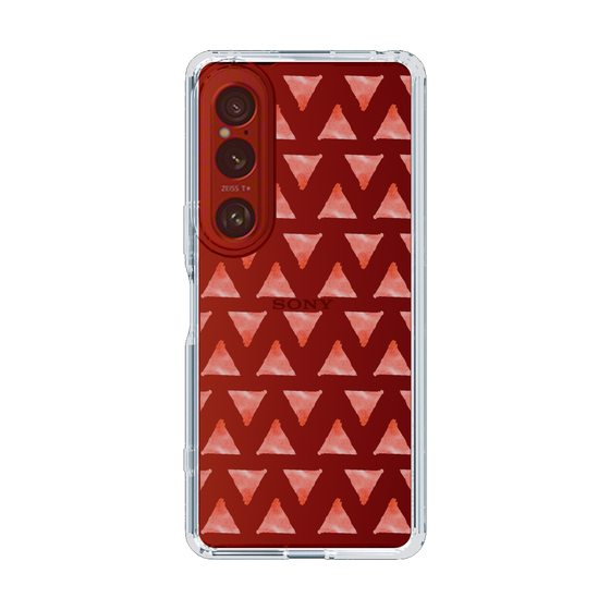 Slim Protection Case［ Original - Favorite Color Triangle - Red ］