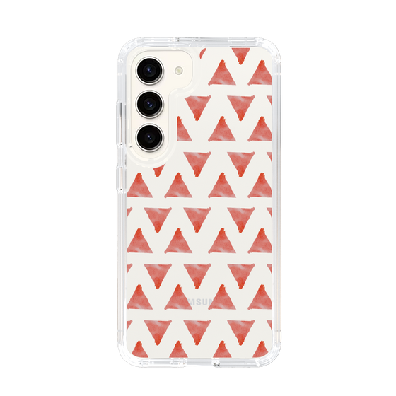 Slim Protection Case［ Original - Favorite Color Triangle - Red ］