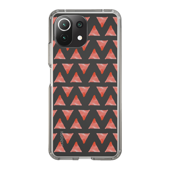Slim Protection Case［ Original - Favorite Color Triangle - Red ］