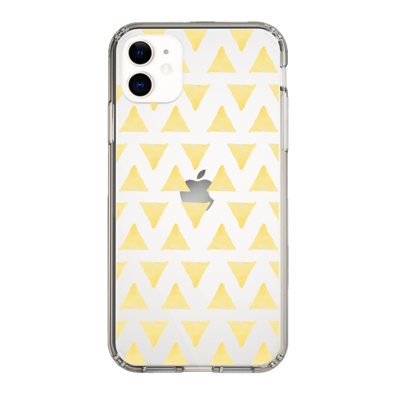 Slim Protection Case［ Original - Favorite Color Triangle - Yellow ］