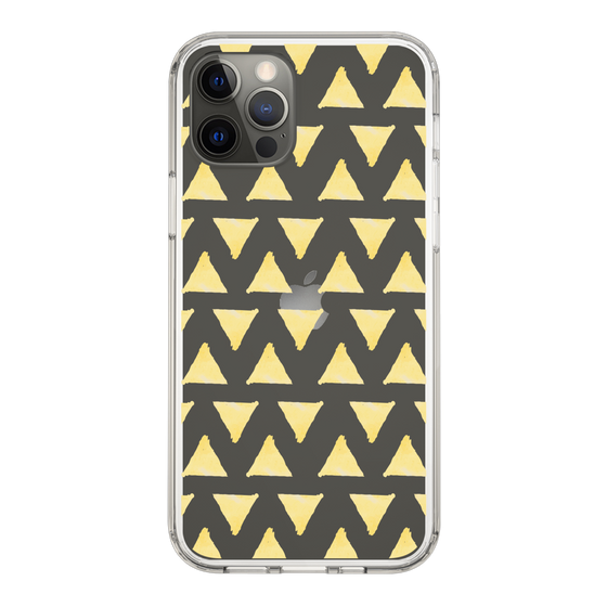Slim Protection Case［ Original - Favorite Color Triangle - Yellow ］