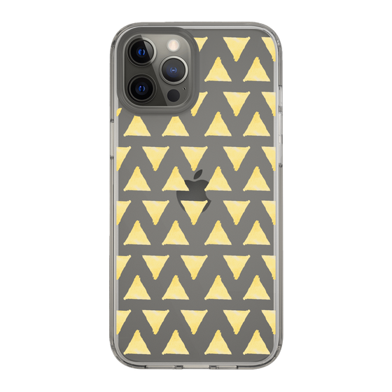 Slim Protection Case［ Original - Favorite Color Triangle - Yellow ］