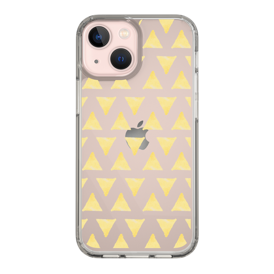 Slim Protection Case［ Original - Favorite Color Triangle - Yellow ］