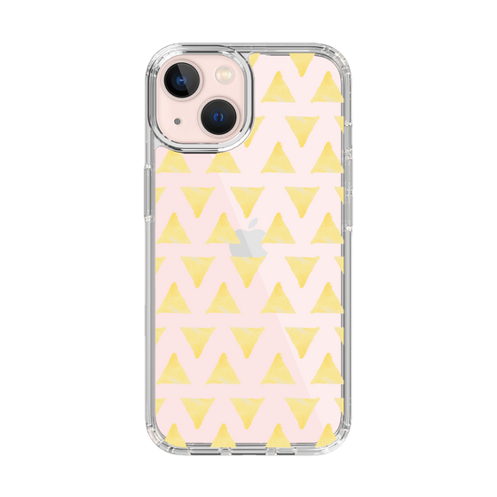 Slim Protection Case［ Original - Favorite Color Triangle - Yellow ］