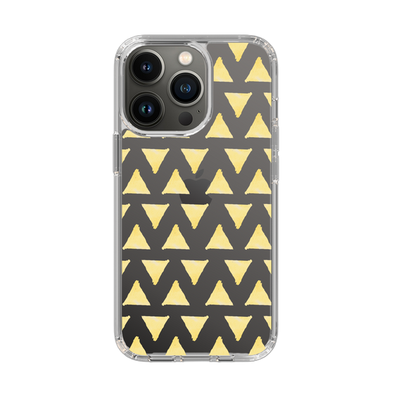Slim Protection Case［ Original - Favorite Color Triangle - Yellow ］