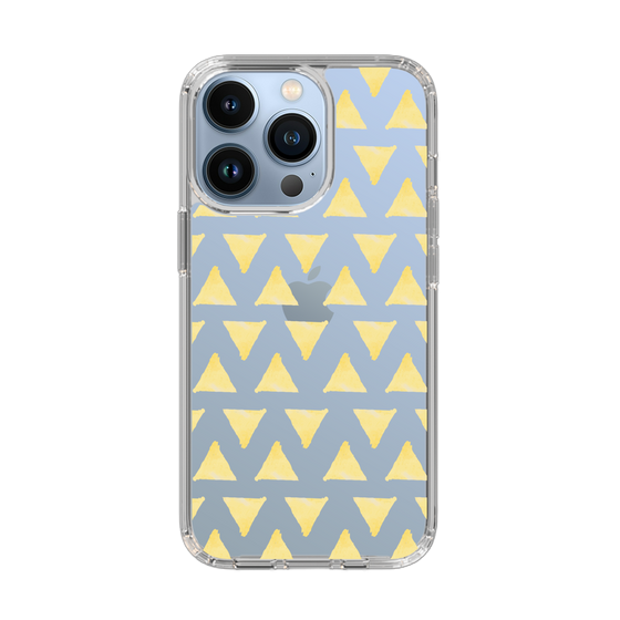 Slim Protection Case［ Original - Favorite Color Triangle - Yellow ］