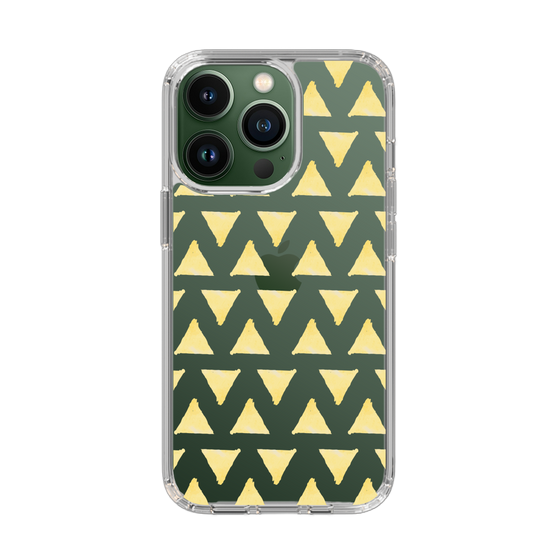 Slim Protection Case［ Original - Favorite Color Triangle - Yellow ］
