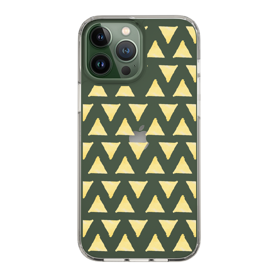 Slim Protection Case［ Original - Favorite Color Triangle - Yellow ］
