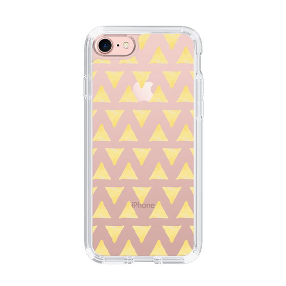 Slim Protection Case［ Original - Favorite Color Triangle - Yellow ］