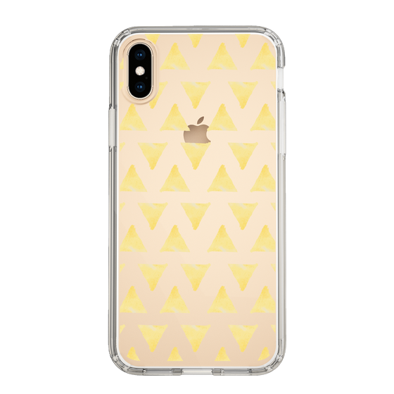 Slim Protection Case［ Original - Favorite Color Triangle - Yellow ］