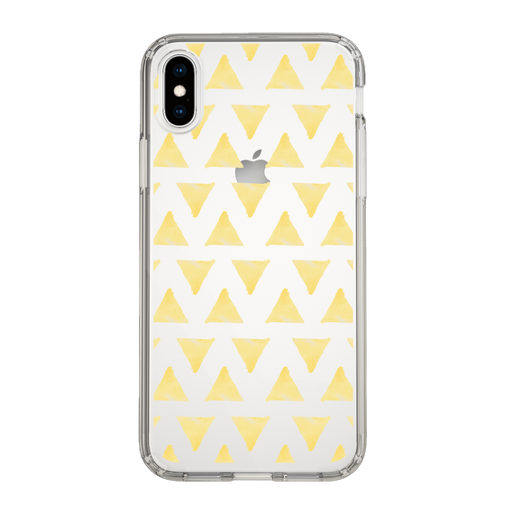 Slim Protection Case［ Original - Favorite Color Triangle - Yellow ］